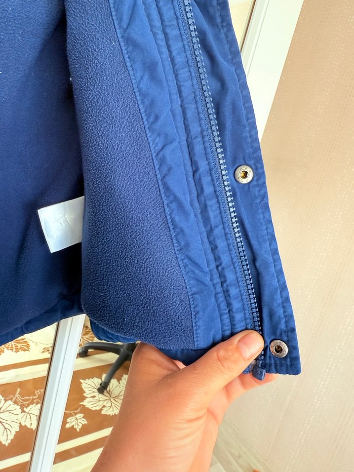 Erkek Çocuk Koyu Mavi Denim Mont - Görsel 4