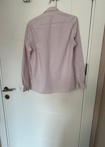 Bej Desenli Uzun Kollu Kadın Gömlek - Görsel 3