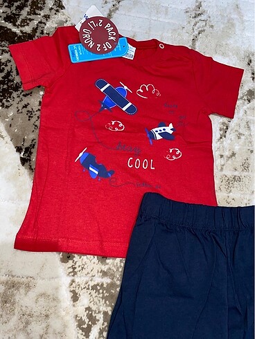 Erkek Bebek Alt Üst Takım - Görsel 6