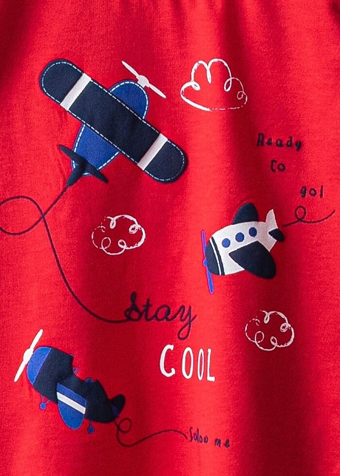 Erkek Bebek Alt Üst Takım - Görsel 3