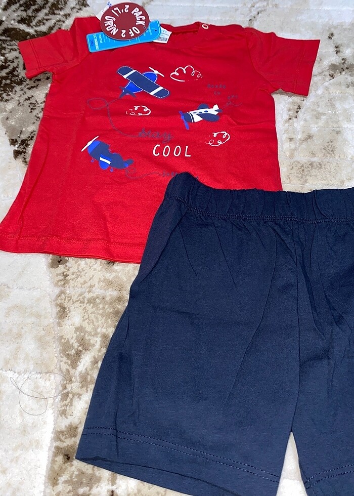 Erkek Bebek Alt Üst Takım - Görsel 5