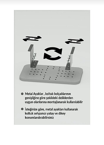 Beden ten rengi Renk Ahşap Ayarlanabilir Yan Sehpa