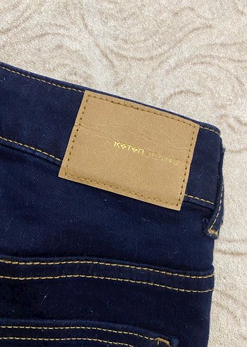 Koton Lacivert koton jean