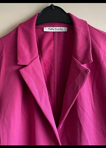 Diğer Fuşya Blazer Ceket