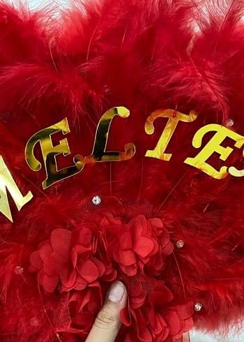 Meltem yazılı yelpaze - Görsel 5