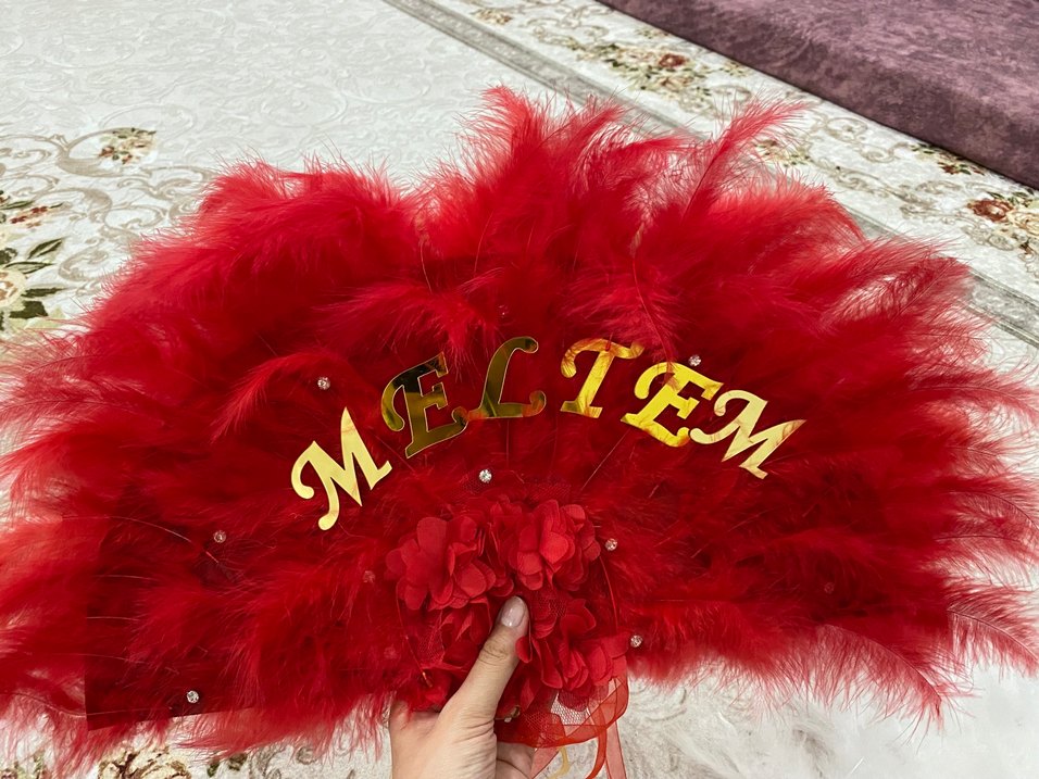 Meltem yazılı yelpaze - Görsel 4