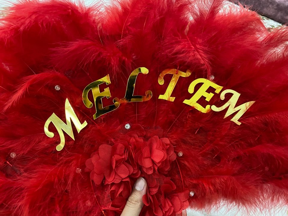 Meltem yazılı yelpaze - Görsel 5