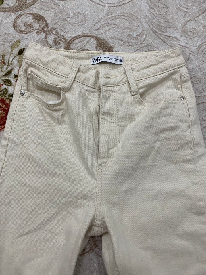 Zara Kot Pantolon Yırtmaçlı - Görsel 4