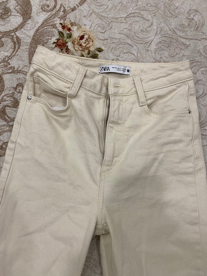 Zara Kot Pantolon Yırtmaçlı - Görsel 2