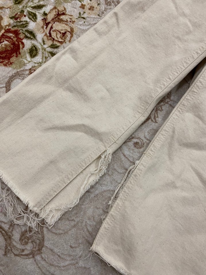 Zara Kot Pantolon Yırtmaçlı - Görsel 3