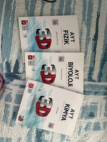 3D yayınları ayt fizik kimya biyoloji