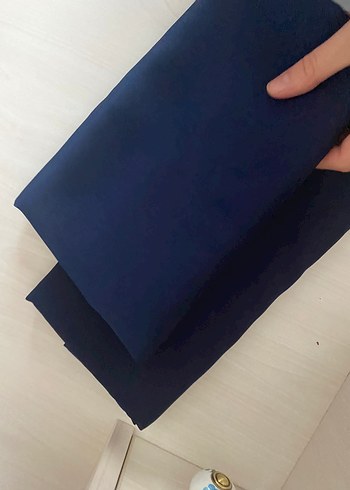 Kadın Lacivert şal - Görsel 3