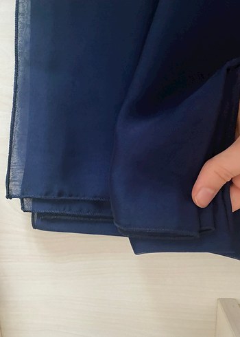 Kadın Lacivert şal - Görsel 2