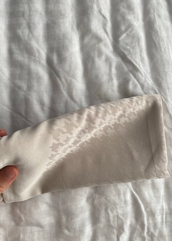 Gri krem tonlu eşarp nihan - Görsel 3