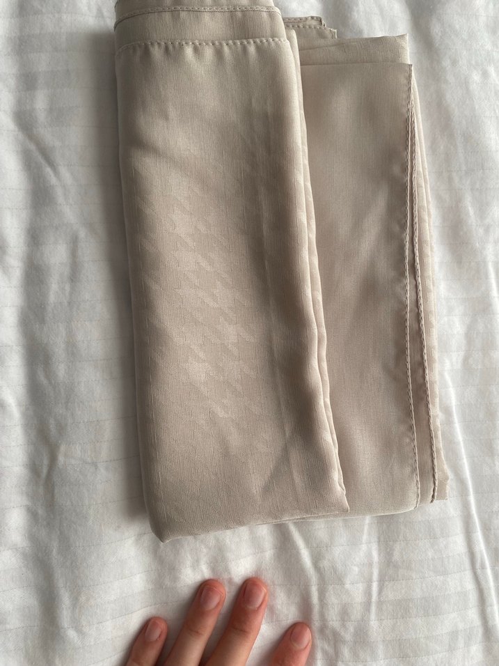 Gri krem tonlu eşarp nihan - Görsel 4