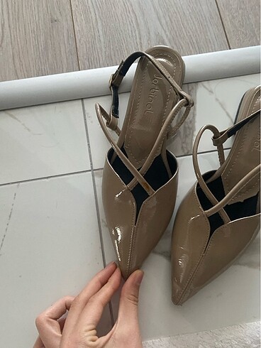 Diğer Bej hafif topuklu