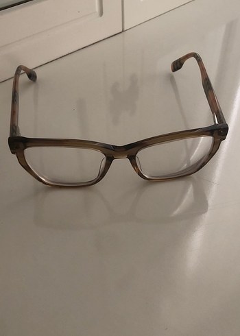 Bej Şeffaf Kadın Gözlüğü - Görsel 4