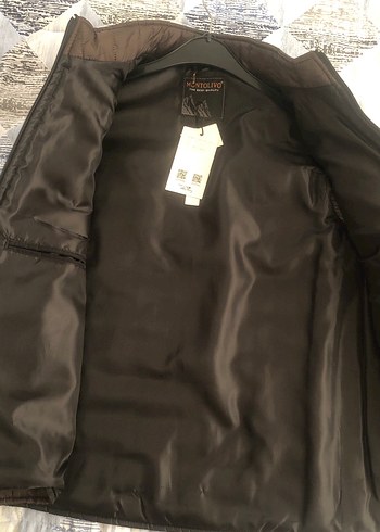 Kahverengi Fermuarlı Erkek Yelek - Görsel 3