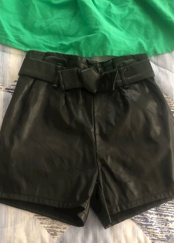 Kemerli Yeşil Askılı Bebek Kız Takımı - Görsel 3