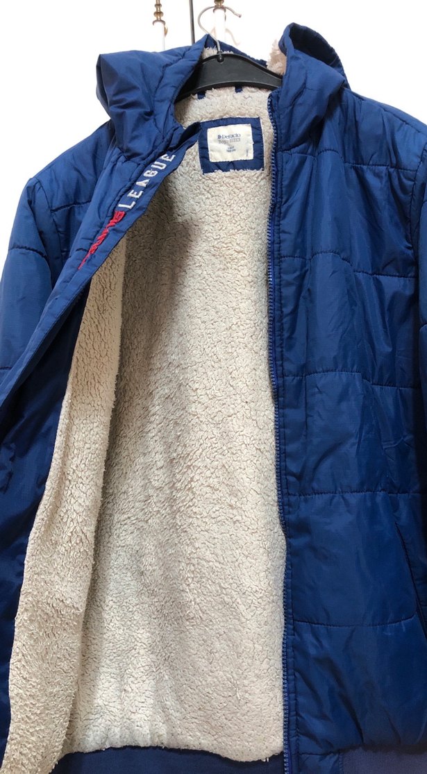 Mavi Erkek Fermuarlı Streetwear Mont - Görsel 2