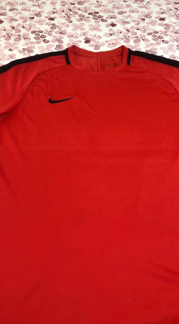Kırmızı Erkek Kısa Kollu Spor Tişört - Görsel 2