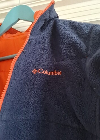13-14 Yaş Beden Columbia Çift Taraflı Mont Orijinal
