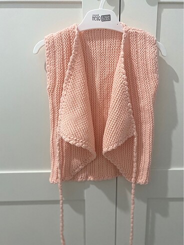 Bebek örme yelek - Görsel 3