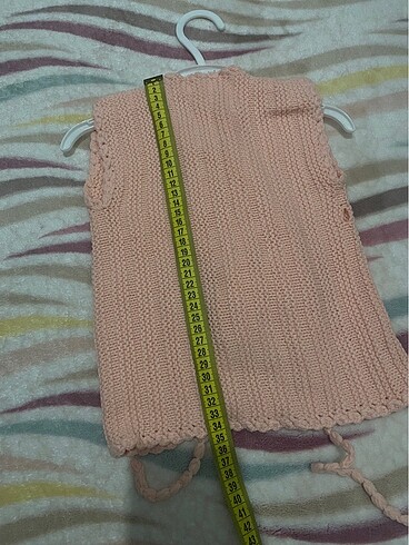 Bebek örme yelek - Görsel 5