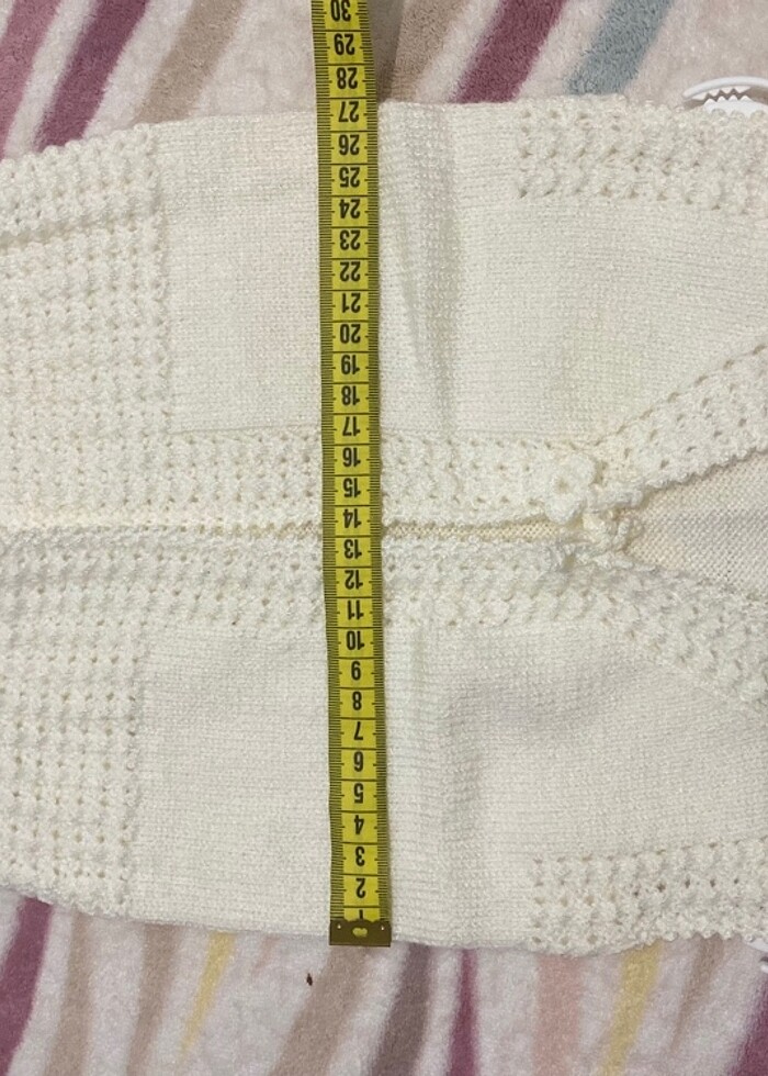 Bebek örme yelek - Görsel 3