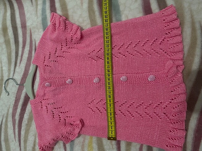 Bebek örme yelek - Görsel 7