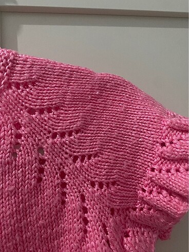 Bebek örme yelek - Görsel 5