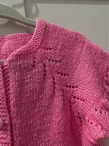 Bebek örme yelek - Görsel 6