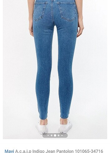 28 Beden mavi Renk Jean pantolon