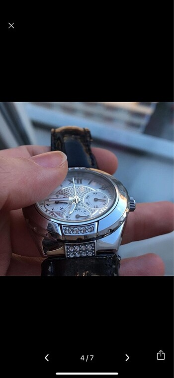  Beden siyah Renk ORJİNAL GUESS SAAT