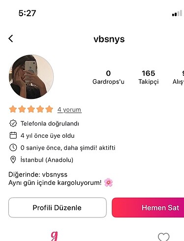 dolaptan geliyorsanız daha ucuza satıcam urunleri