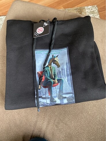 Diğer Sıfır etiketli pamuk kışlık erkek Sweatshirt