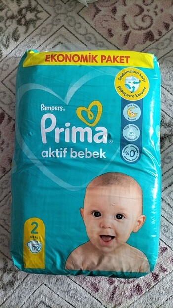 Prima Ekonomik Paket 2 Numara Bebek Bezi