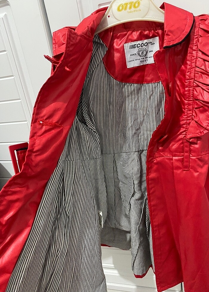 Kız çocuk yağmurluk - Görsel 4