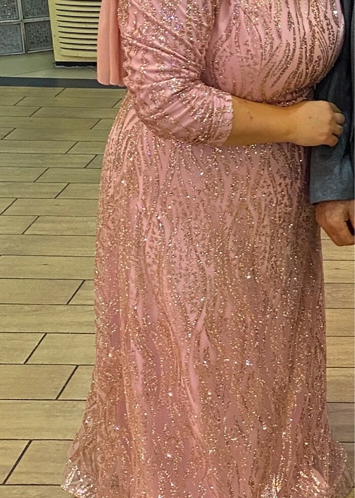 Büyük beden abiye - Görsel 4