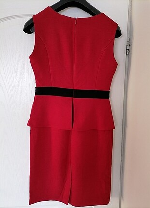 Chima Kırmızı Klasik Elbise