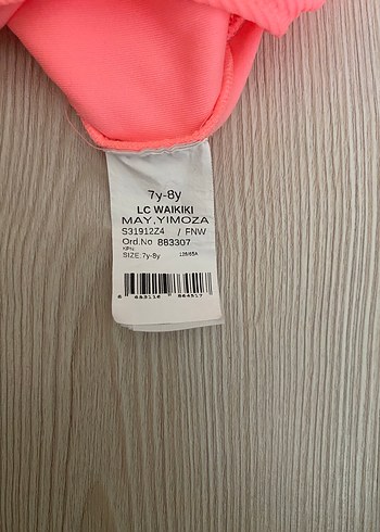 LC Waikiki Pembe Kız Çocuk Fırfırlı Mayo