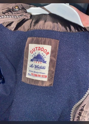 Kahverengi Fermuarlı Erkek Çocuk Mont - Görsel 3