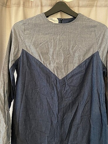 38 Beden Denim Elbise 