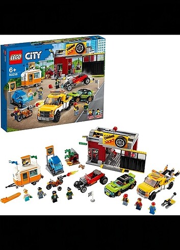 LEGO City 60258 Oto Aksesuar Atölyesi