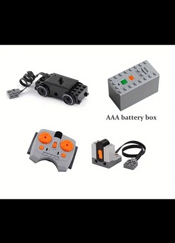 LEGO Tren Motor Batarya Kumanda Seti Technic