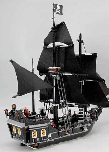  Beden LEGO Siyah inci Korsan Gemisi Karayip Korsanları