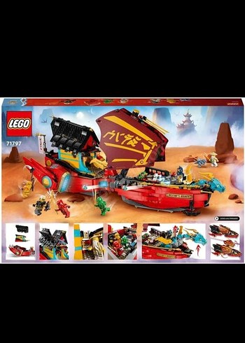 Beden Renk LEGO 71797 NINJAGO Destinys Bounty Gemi