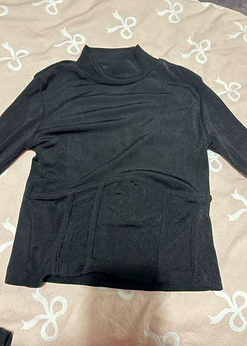 Korse detaylı bluz - Görsel 2