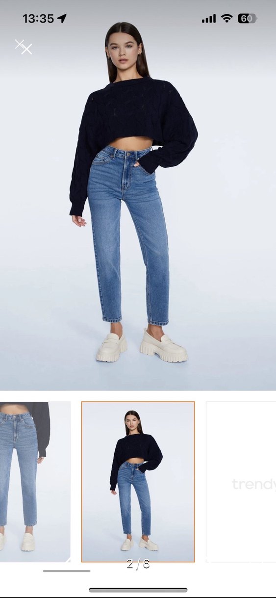 Stradivarius mom jean - Görsel 2