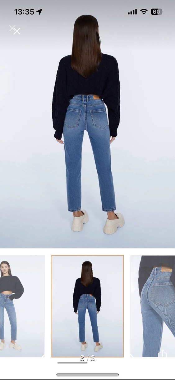 Stradivarius mom jean - Görsel 3